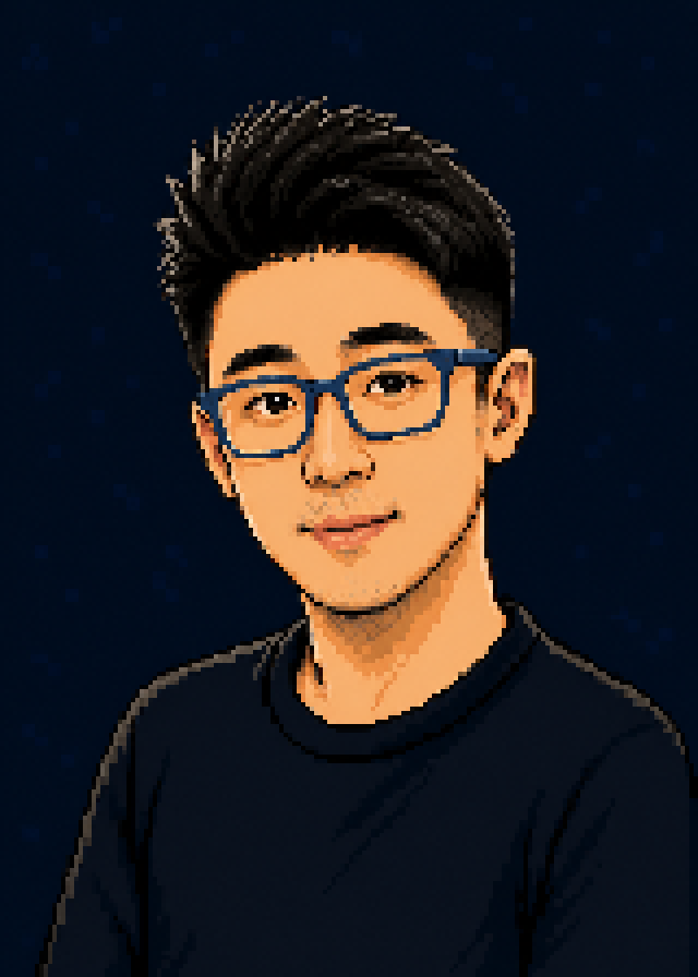 32-bit pixel portrait of Gonzalo